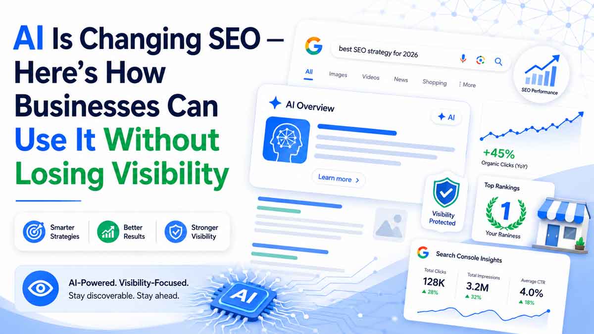 AI Is Changing SEO — Here’s How Businesses Can Use It Without Losing Visibility